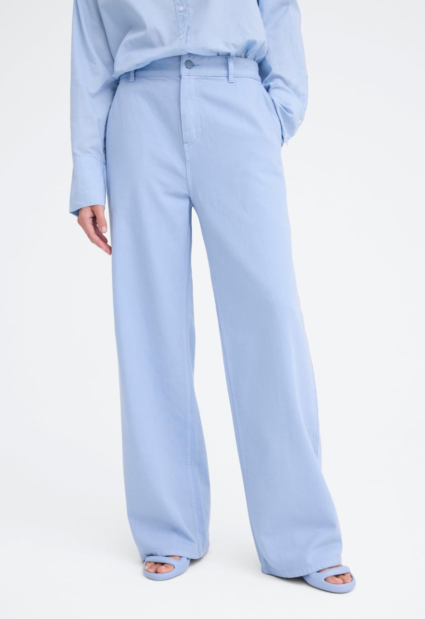 Jac+Jack Derby Pant - Pale Blue Denim